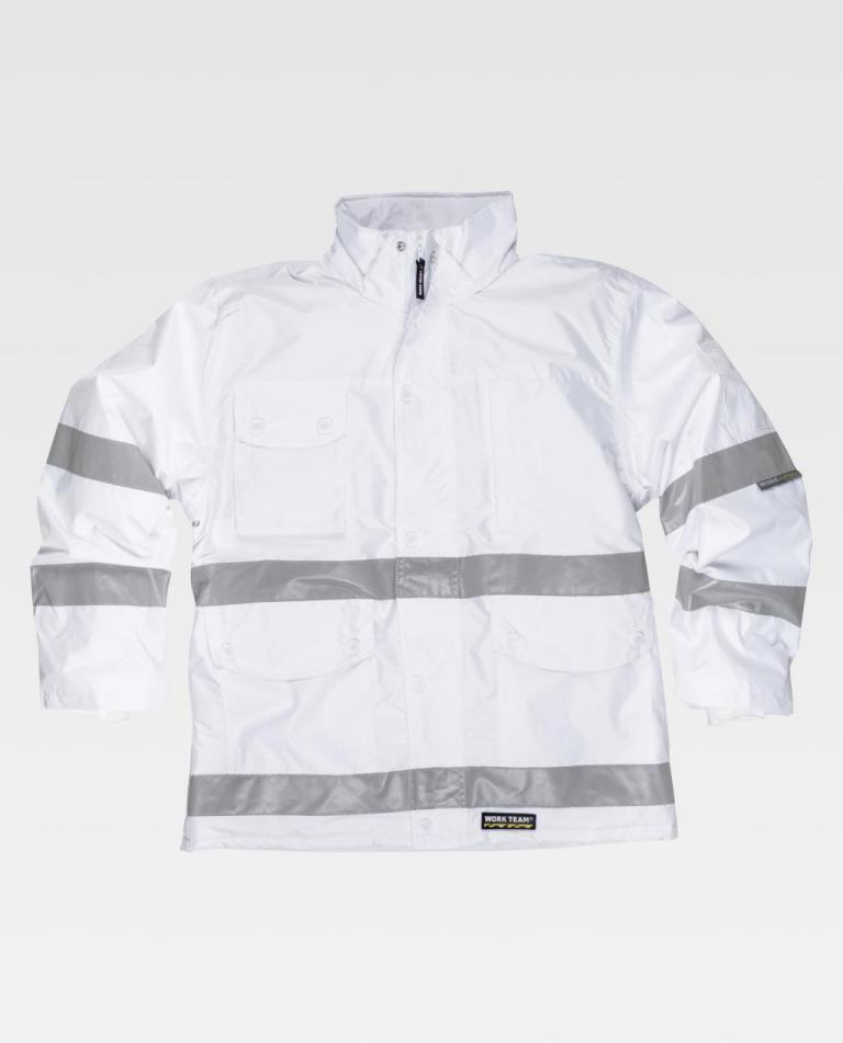 Parka Workteam S1008 Blanco