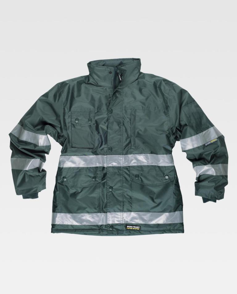 Parka Workteam S1008 Verde