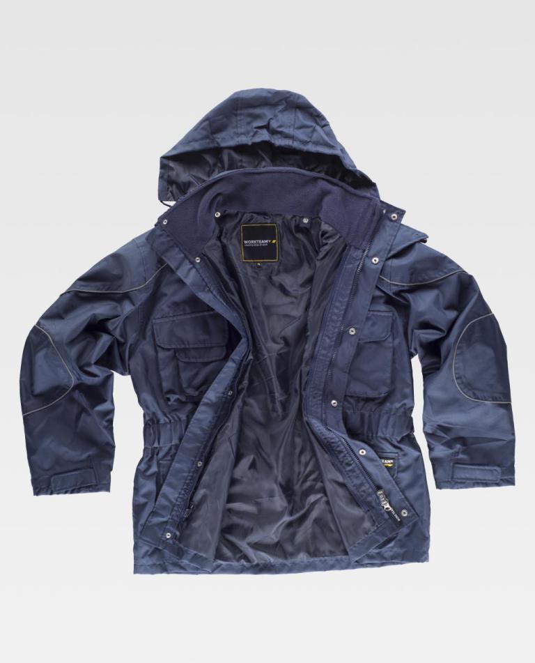Parka Workteam S1130 Marino