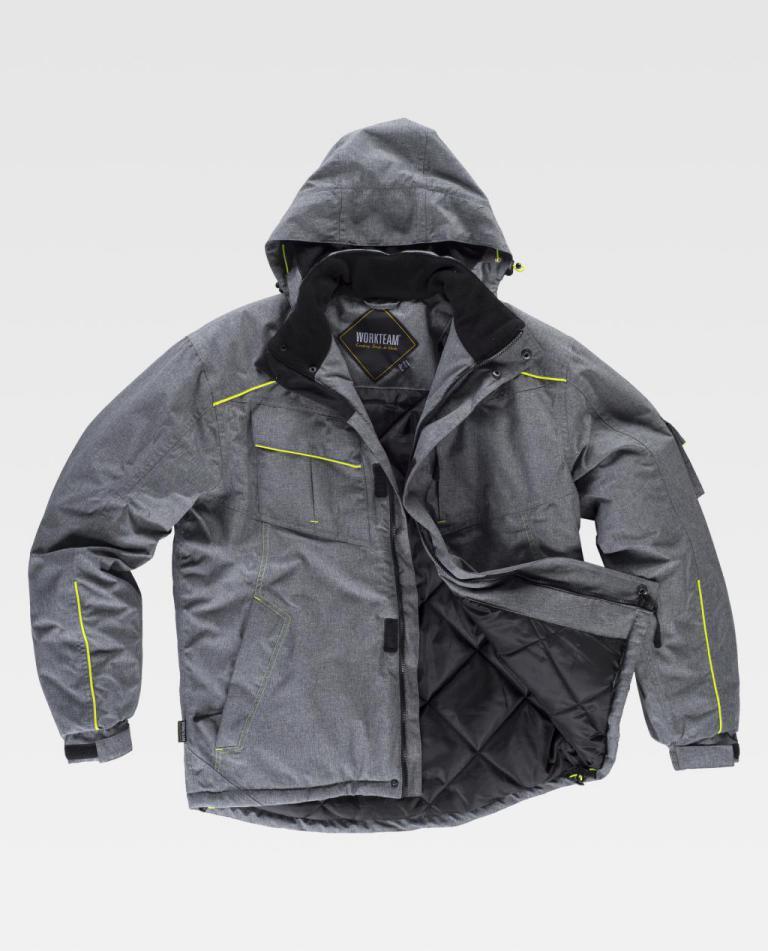 Parka Workteam S1150 Gris