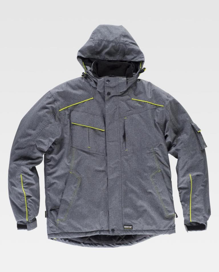 Parka Workteam S1150 Gris