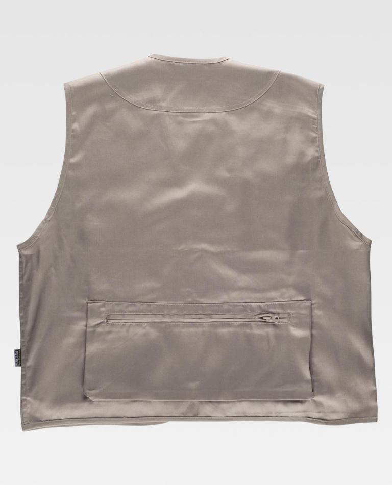 Chaleco Workteam S3100 Beige