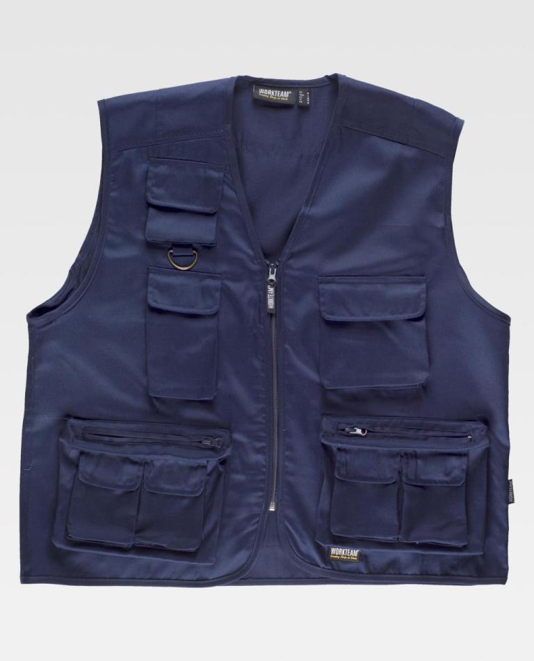 Chaleco Workteam S3100 Marino