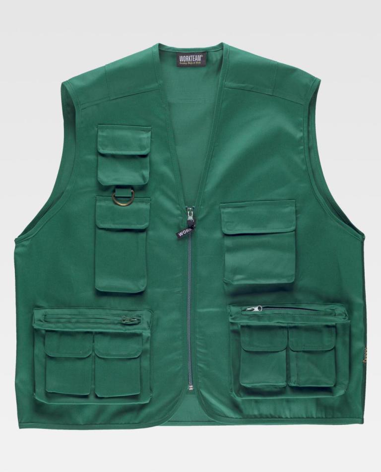 Chaleco Workteam S3100 Verde