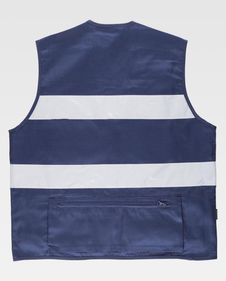 Chaleco Workteam S3107 Marino