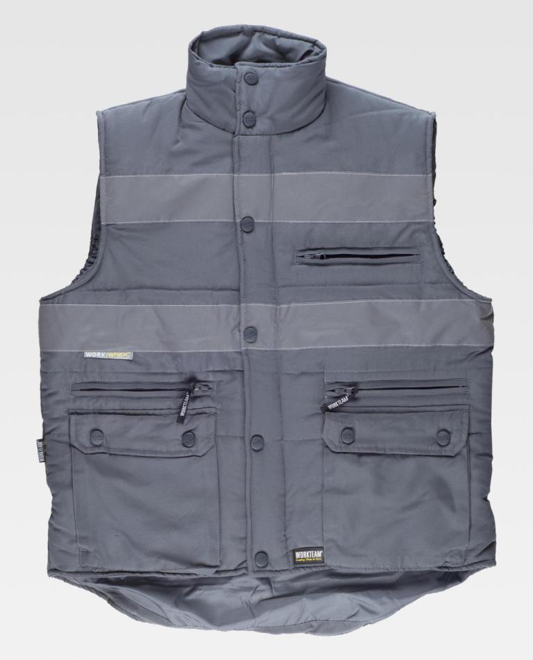 Chaleco Workteam S3207 Gris