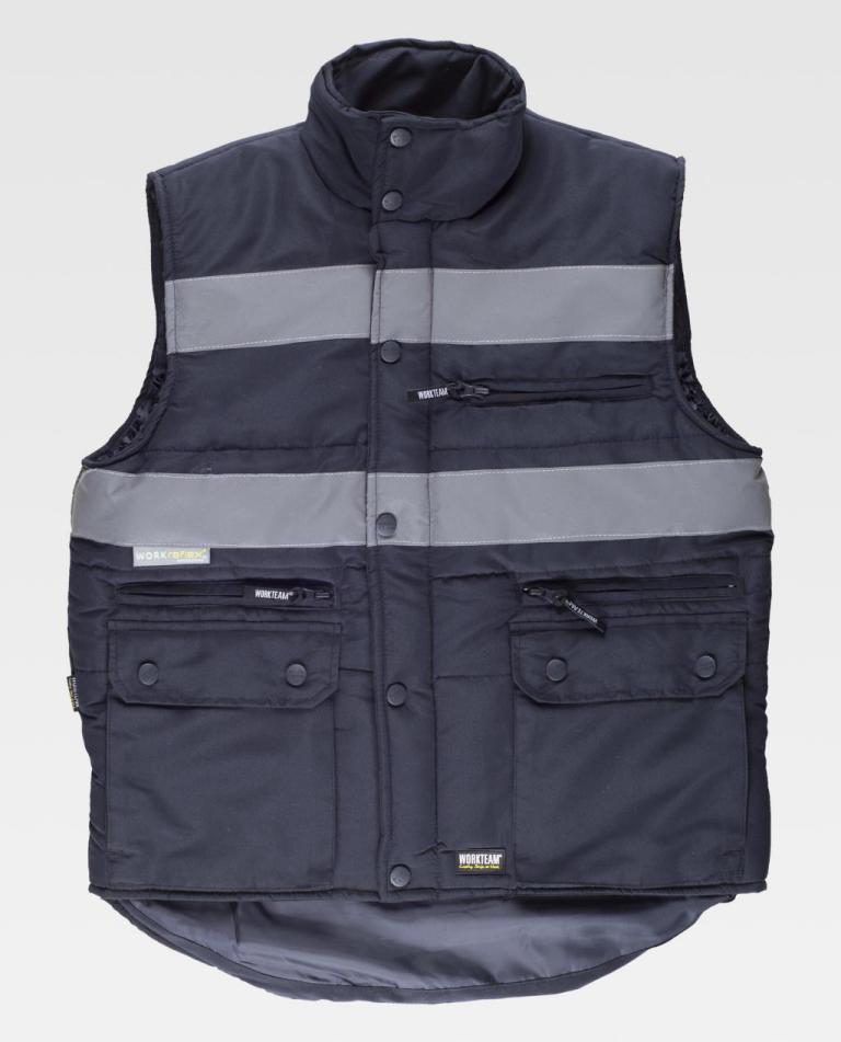 Chaleco Workteam S3207 Marino