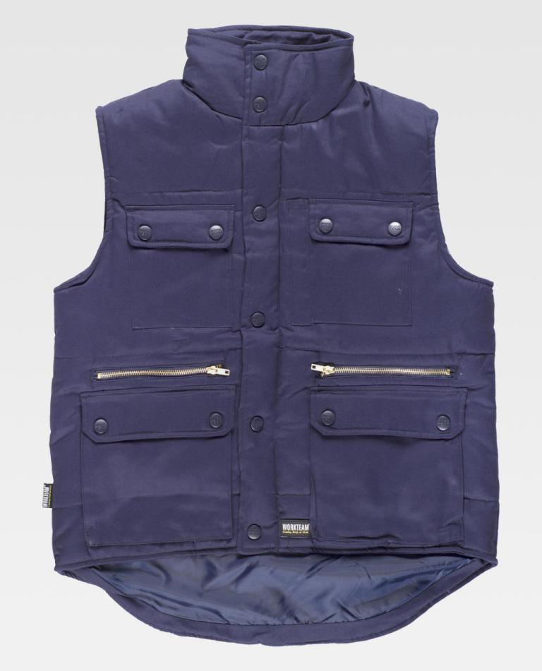 Chaleco Workteam S3209 Marino