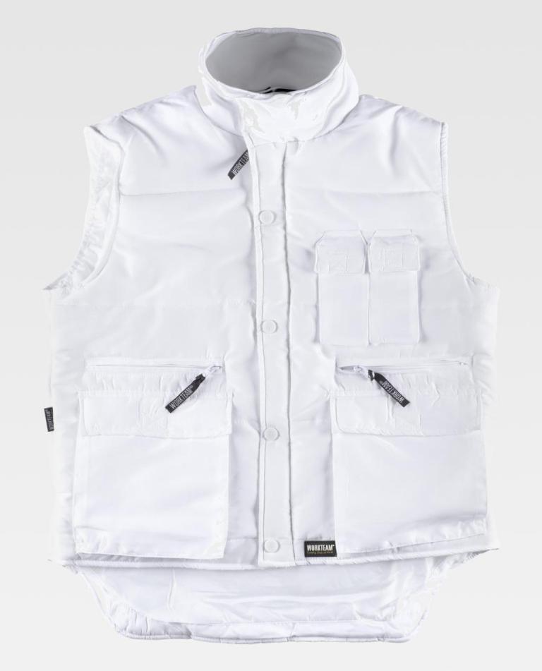 Chaleco Workteam S3250 Blanco