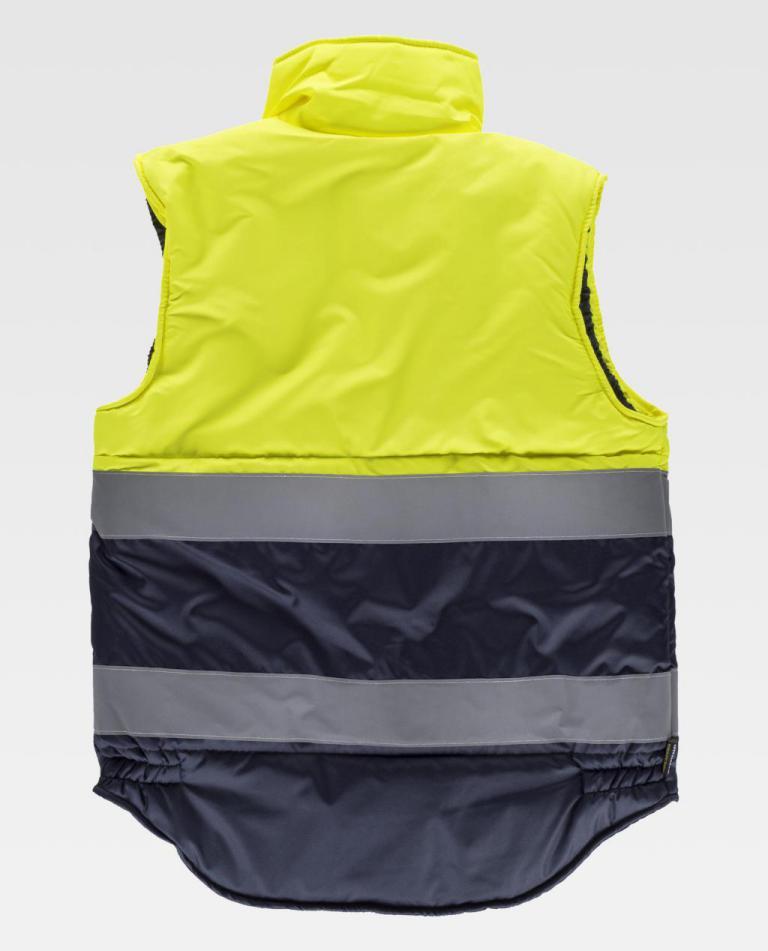 Chaleco Workteam S4035 Amarillo AV / Marino