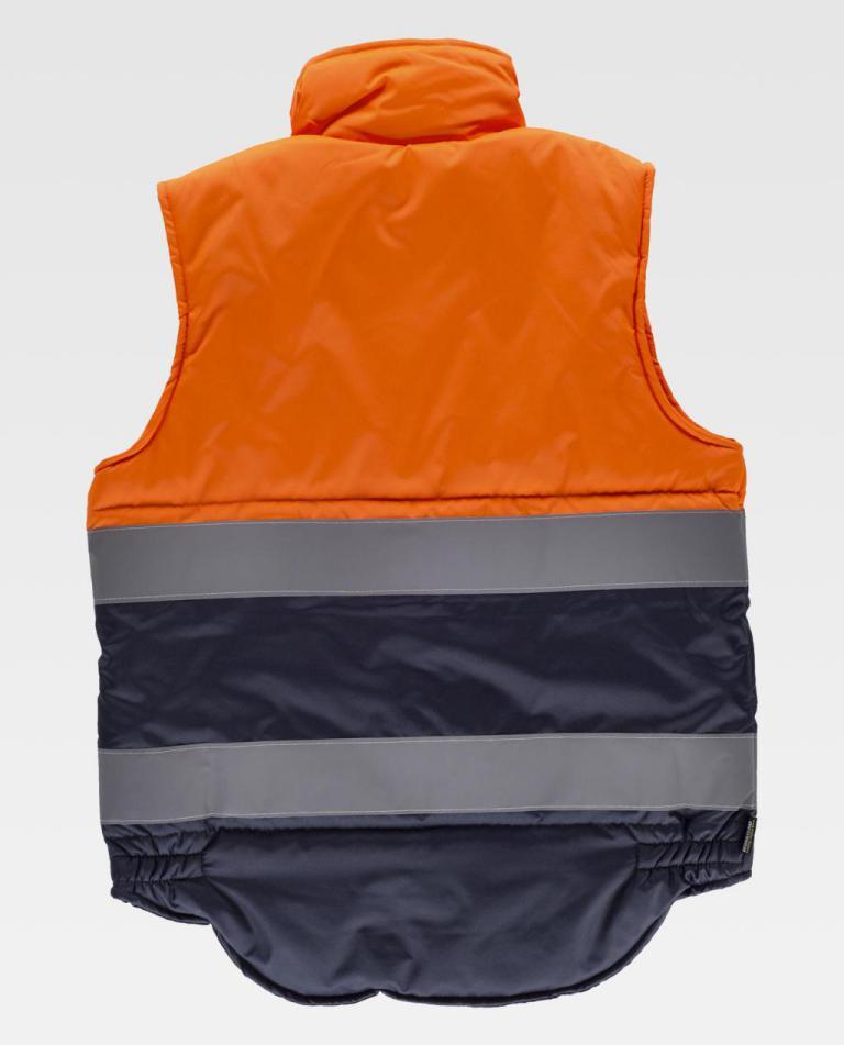 Chaleco Workteam S4035 Naranja AV / Marino