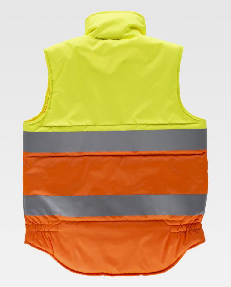 Chaleco Workteam S4036 Amarillo AV / Naranja AV