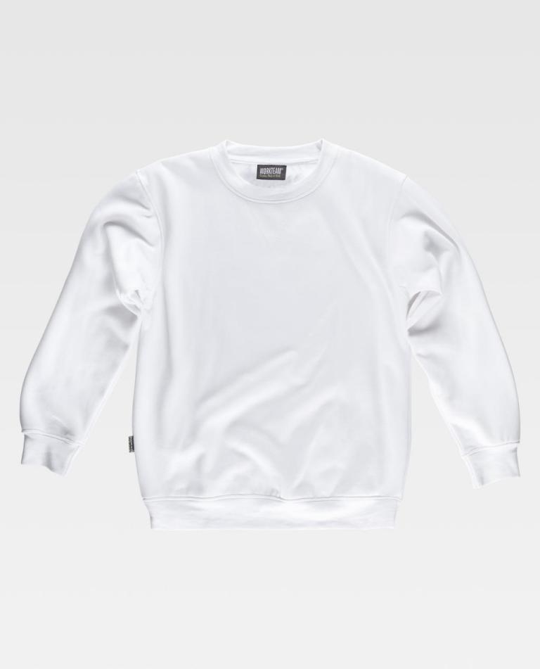 Sudadera Workteam S5505 Blanco