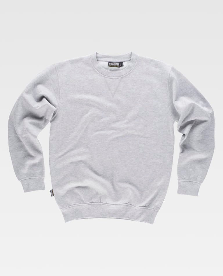 Sudadera Workteam S5505 Gris Jaspeado