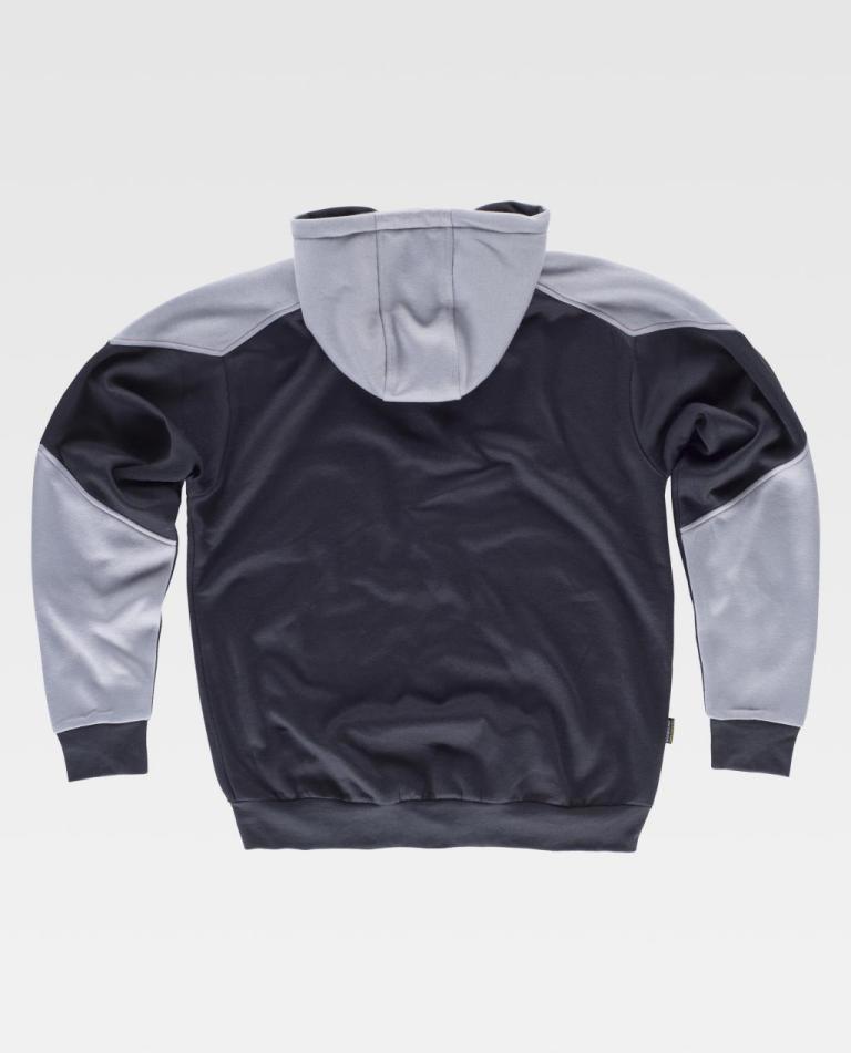 Sudadera Workteam S5530 Negro / Gris Claro