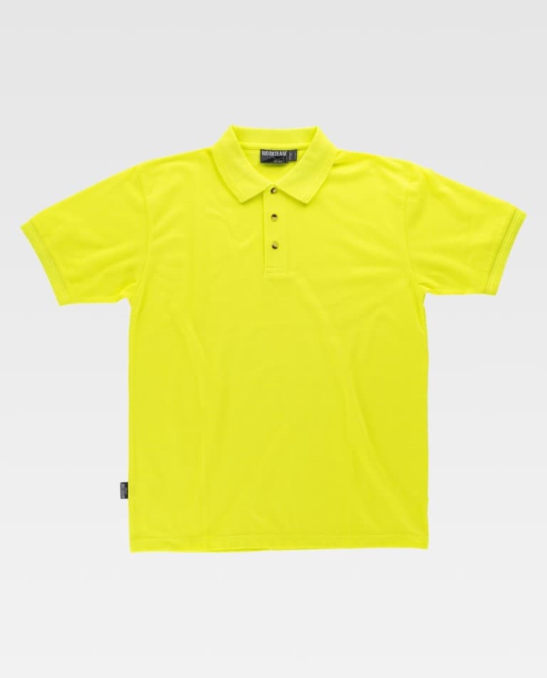 Polo Workteam S6500 Amarillo Flúor