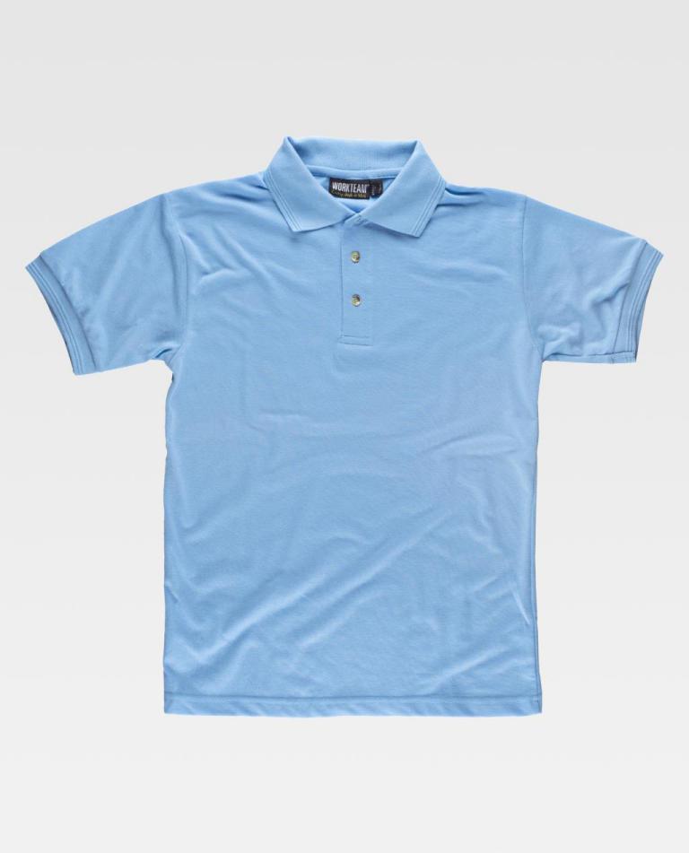 Polo Workteam S6500 Celeste