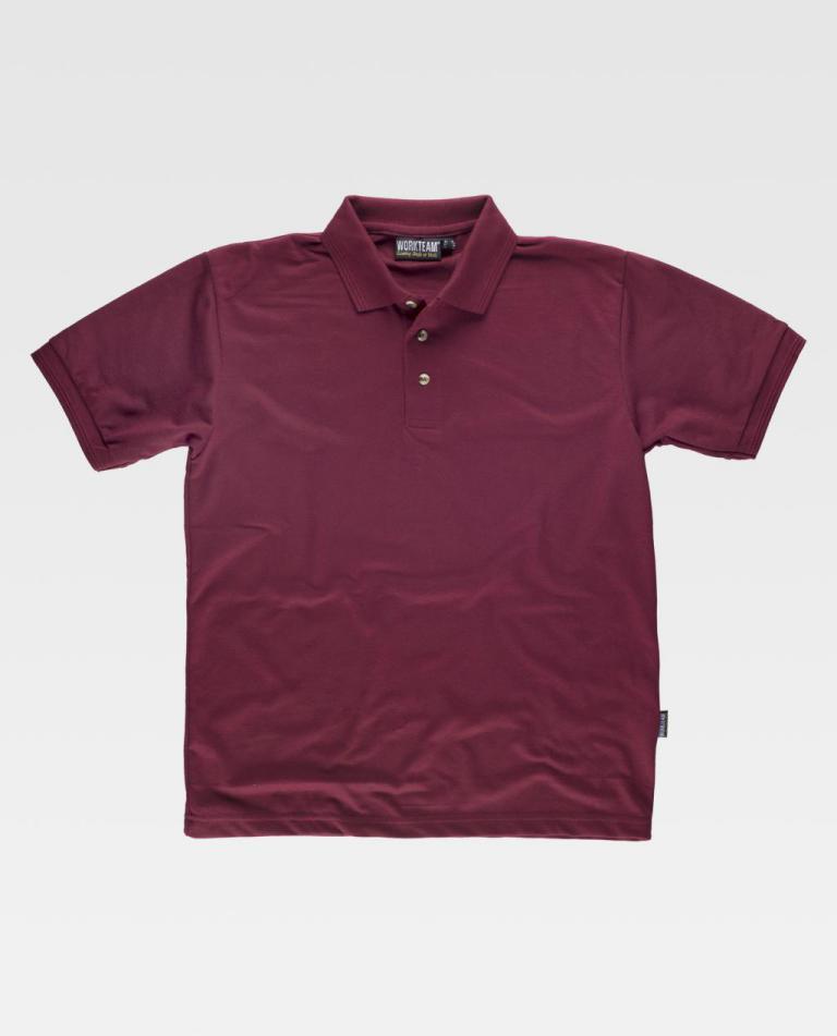 Polo Workteam S6500 Granate
