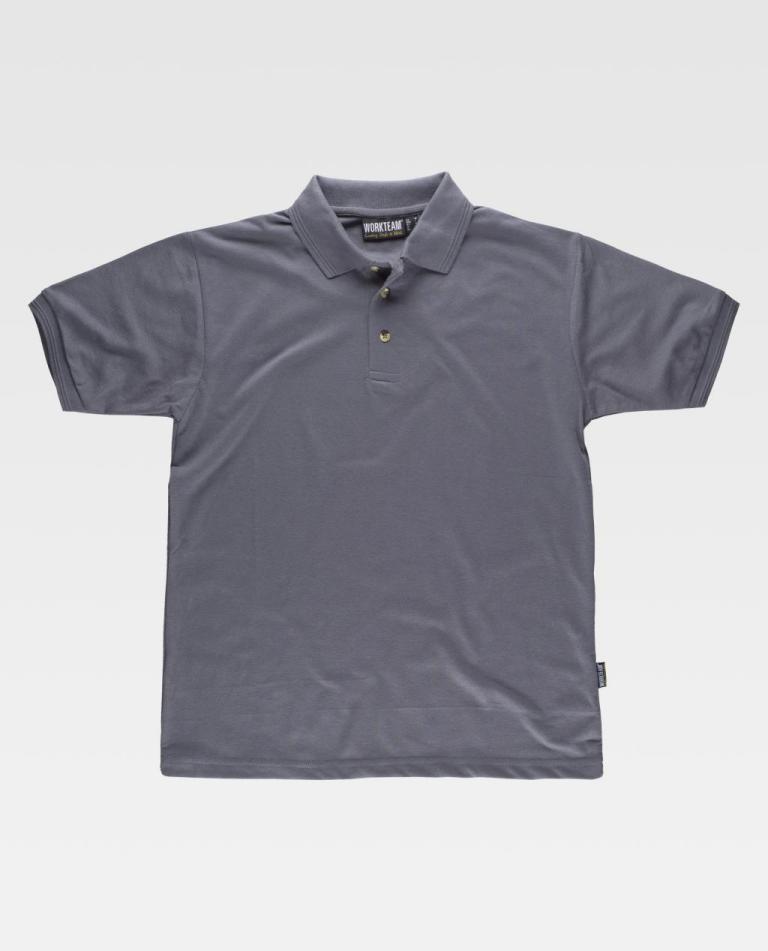 Polo Workteam S6500 Gris Oscuro