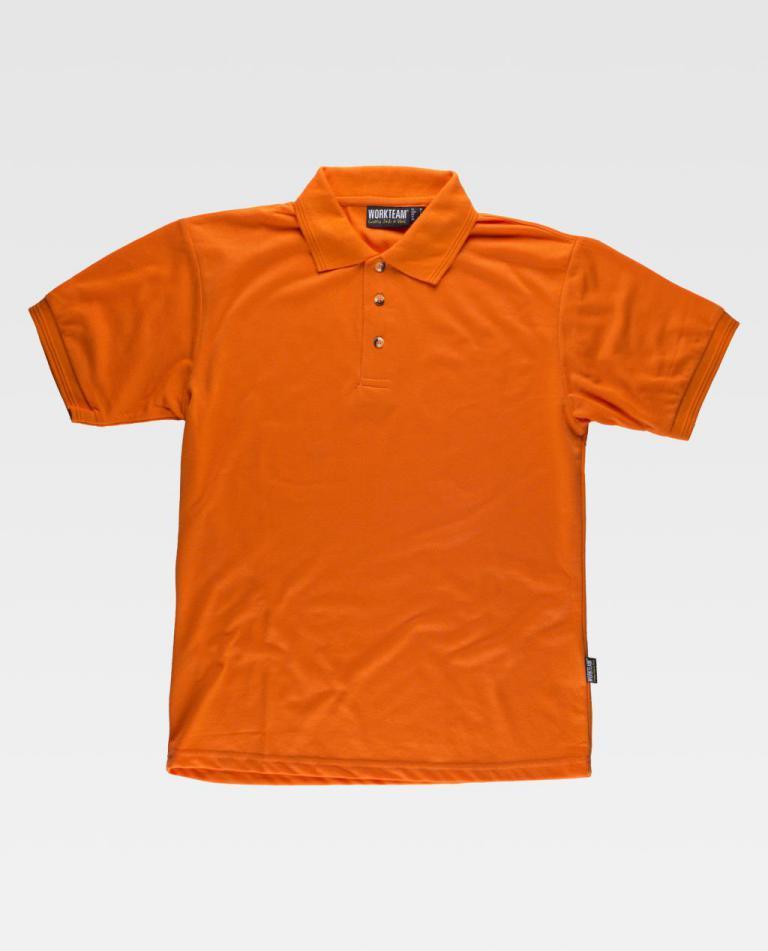 Polo Workteam S6500 Naranja