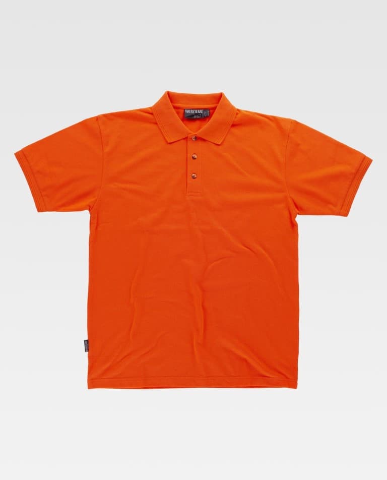 Polo Workteam S6500 Naranja Flúor