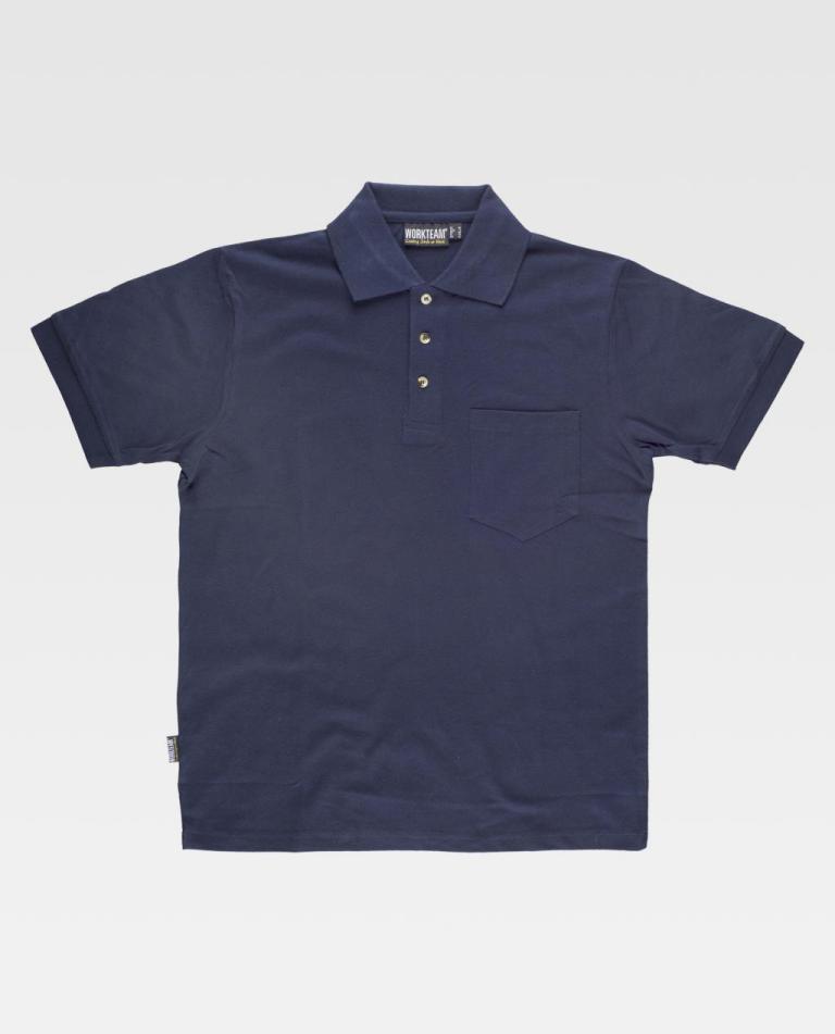 Polo Workteam S6507 Marino