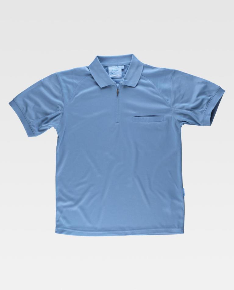 Polo Workteam S6510 Celeste