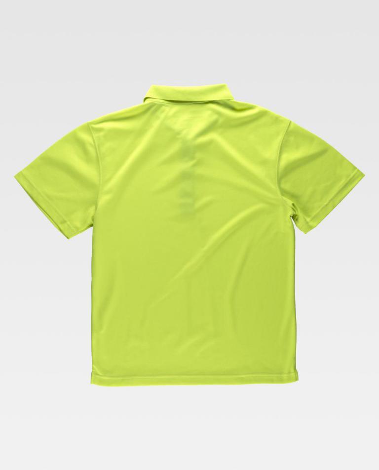 Polo Workteam S6520 Amarillo Flúor