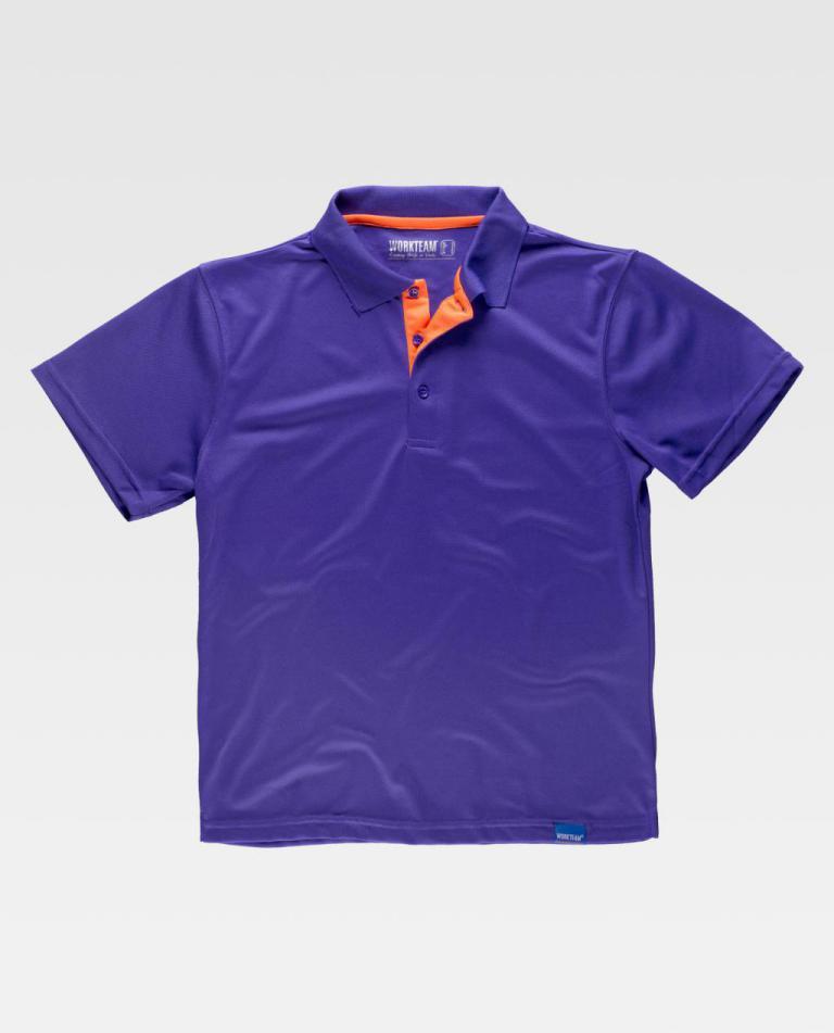 Polo Workteam S6520 Morado