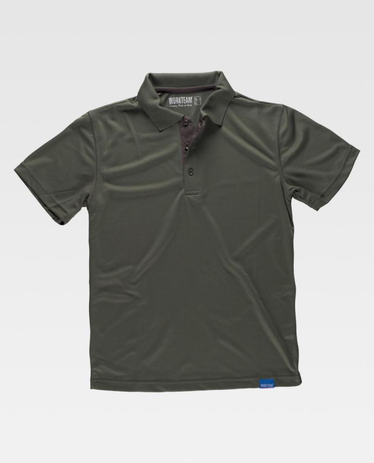 Polo Workteam S6520 Verde Caza