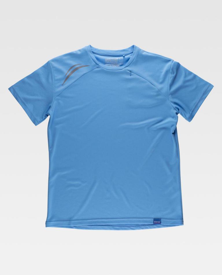 Camiseta Workteam S6611 Celeste