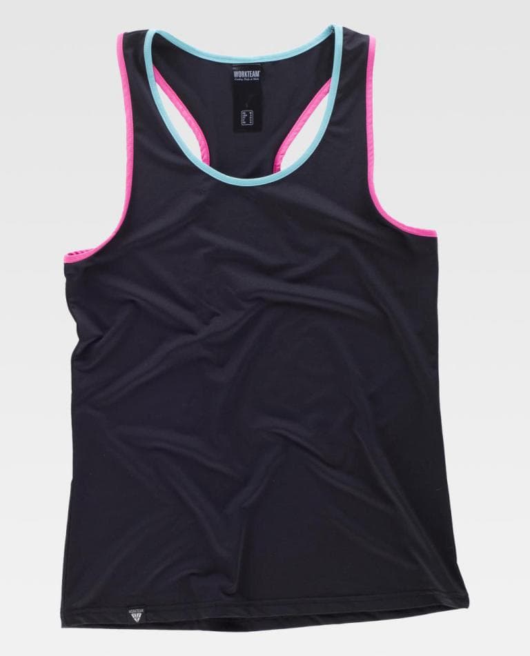 Camiseta Workteam S7520 Negro
