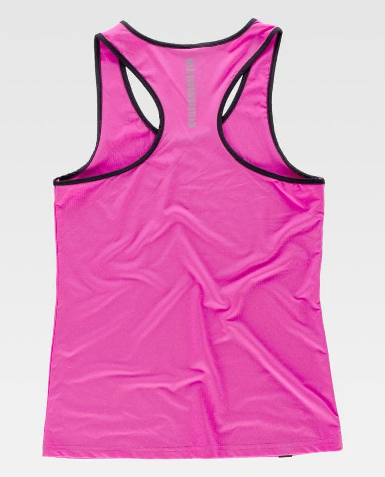 Camiseta Workteam S7520 Rosa Flúor