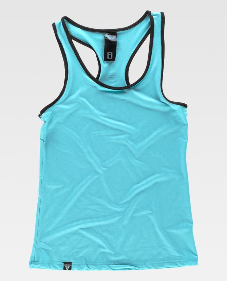 Camiseta Workteam S7520 Turquesa