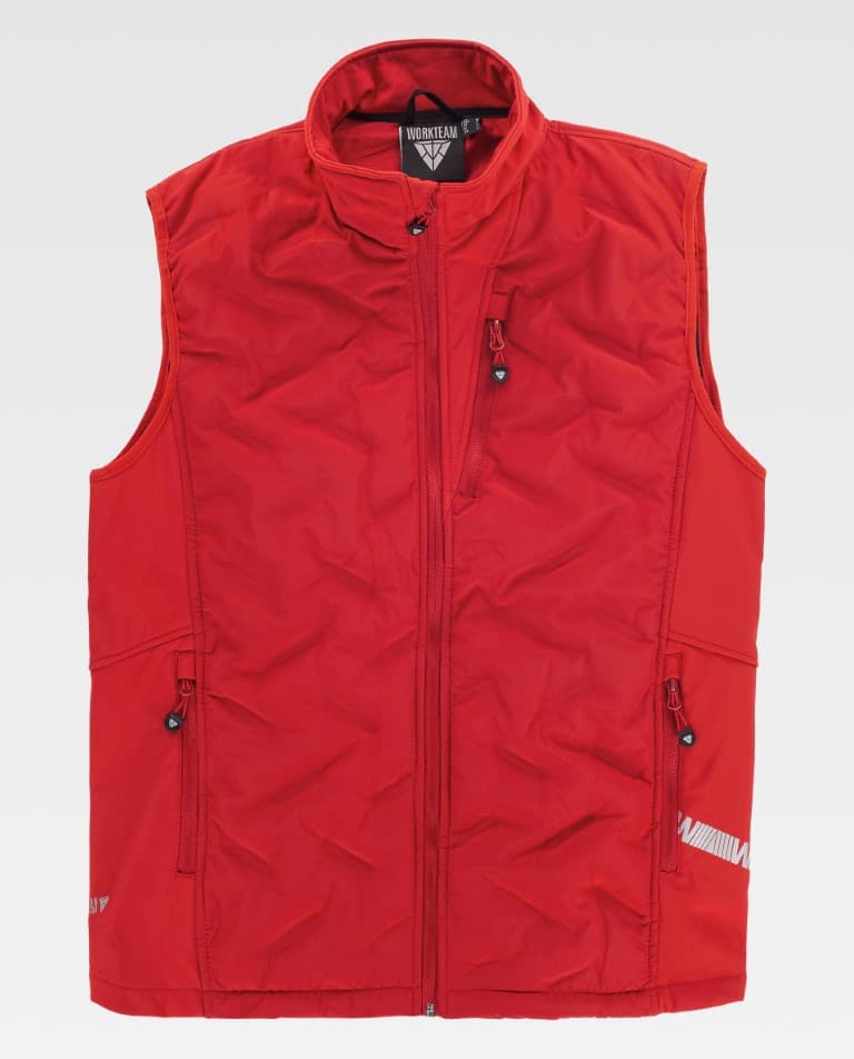 Chaleco Workteam S7810 Rojo