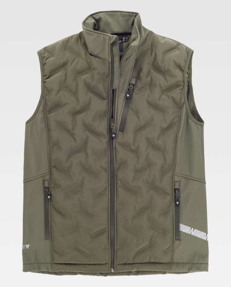 Chaleco Workteam S7810 Verde Caza