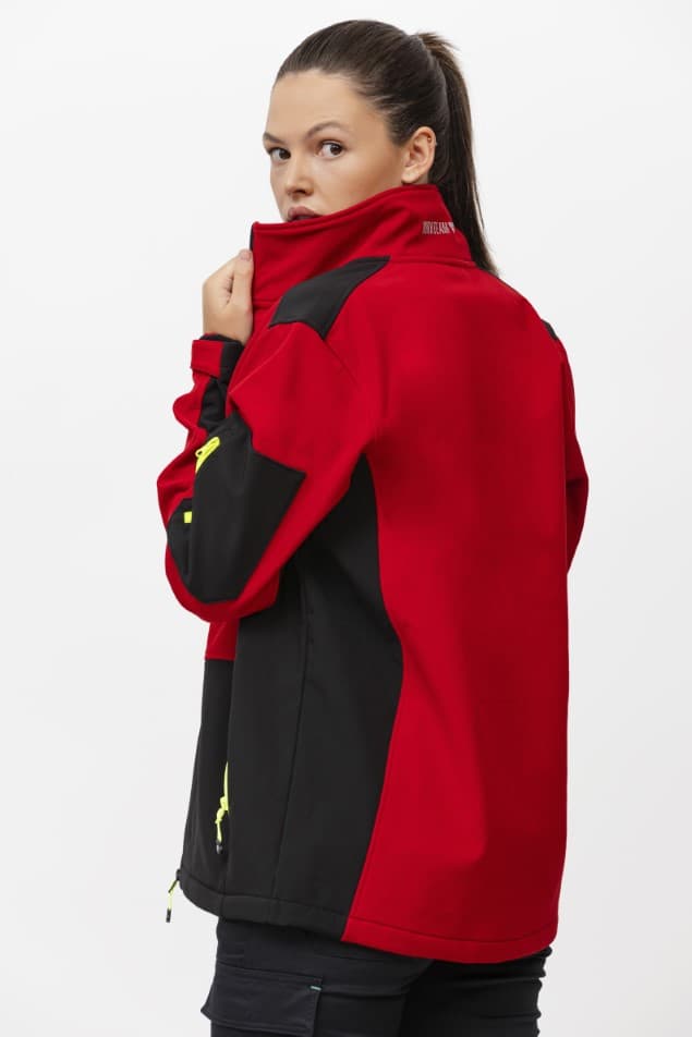 Workshell Workteam S7825 Rojo Oscuro / Negro