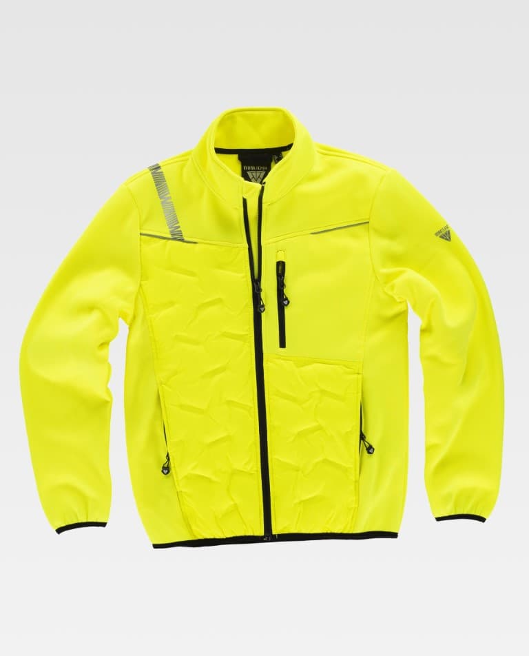 Chaqueta Workteam S7835 Amarillo Flúor