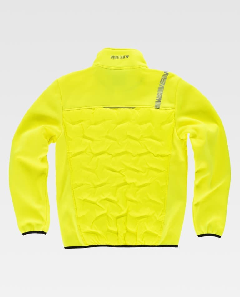Chaqueta Workteam S7835 Amarillo Flúor