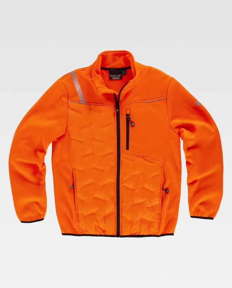 Chaqueta Workteam S7835 Naranja Flúor
