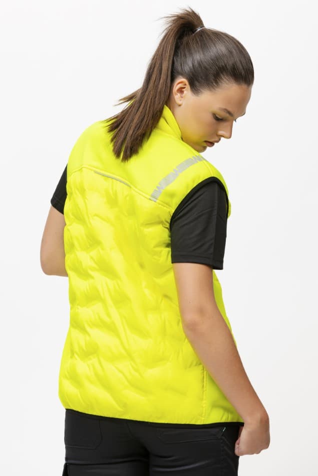 Chaleco Workteam S7840 Amarillo Flúor