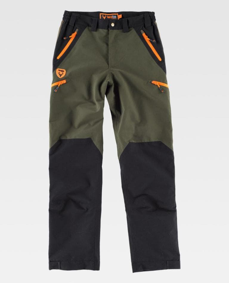 Pantalón Workteam S8320 Verde Caza / Negro