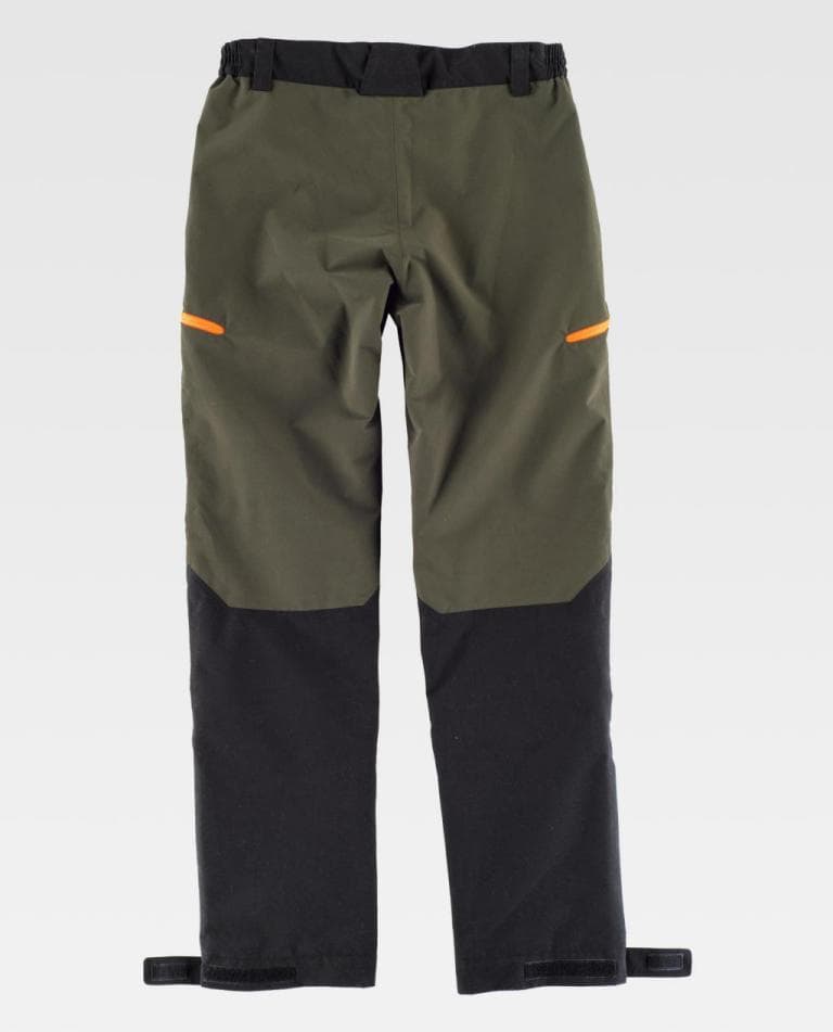 Pantalón Workteam S8320 Verde Caza / Negro