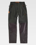 Pantalón Workteam S8335 Verde Caza / Marrón