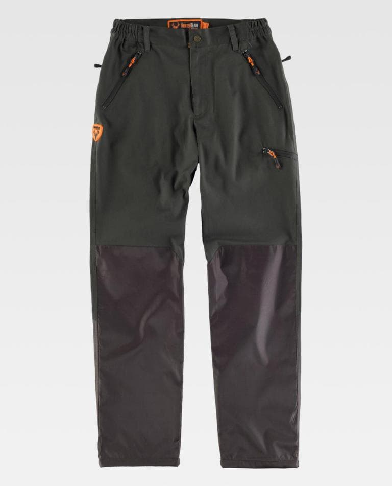 Pantalón Workteam S8335 Verde Caza / Marrón