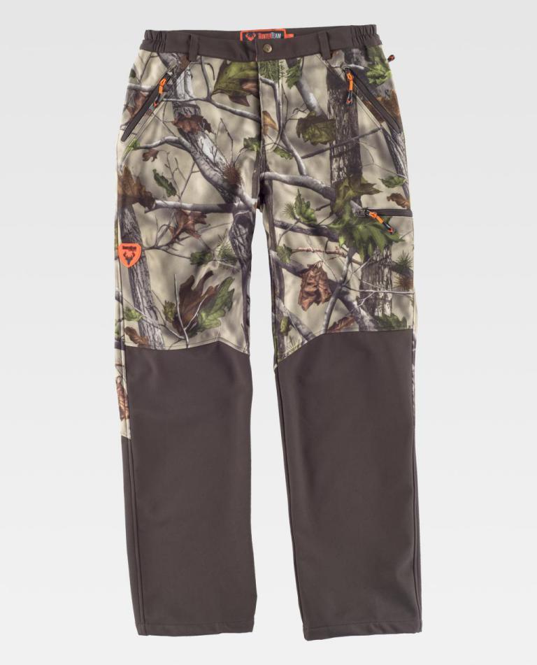 Pantalón Workteam S8365 Camuflaje Bosque Verde / Marrón