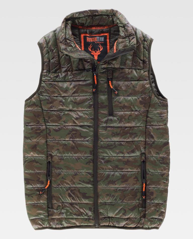 Chaleco Workteam S8540 Camuflaje Marrón