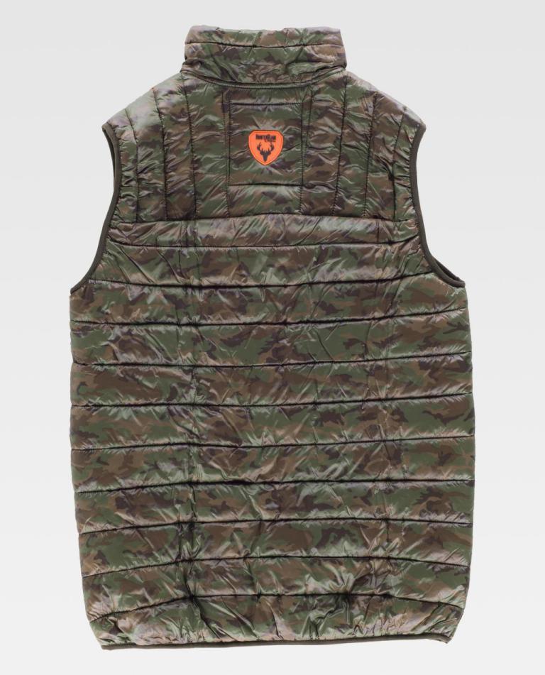 Chaleco Workteam S8540 Camuflaje Marrón