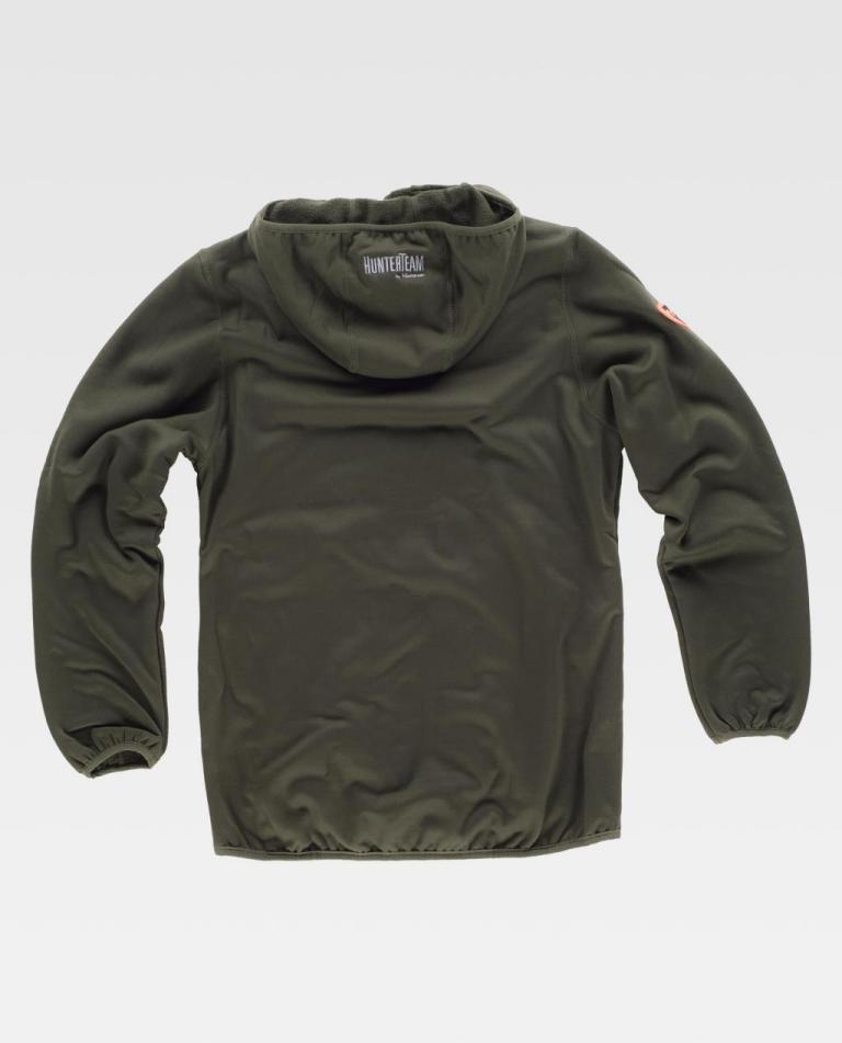 Sudadera Workteam S8550 Verde Caza / Camuflaje Marrón