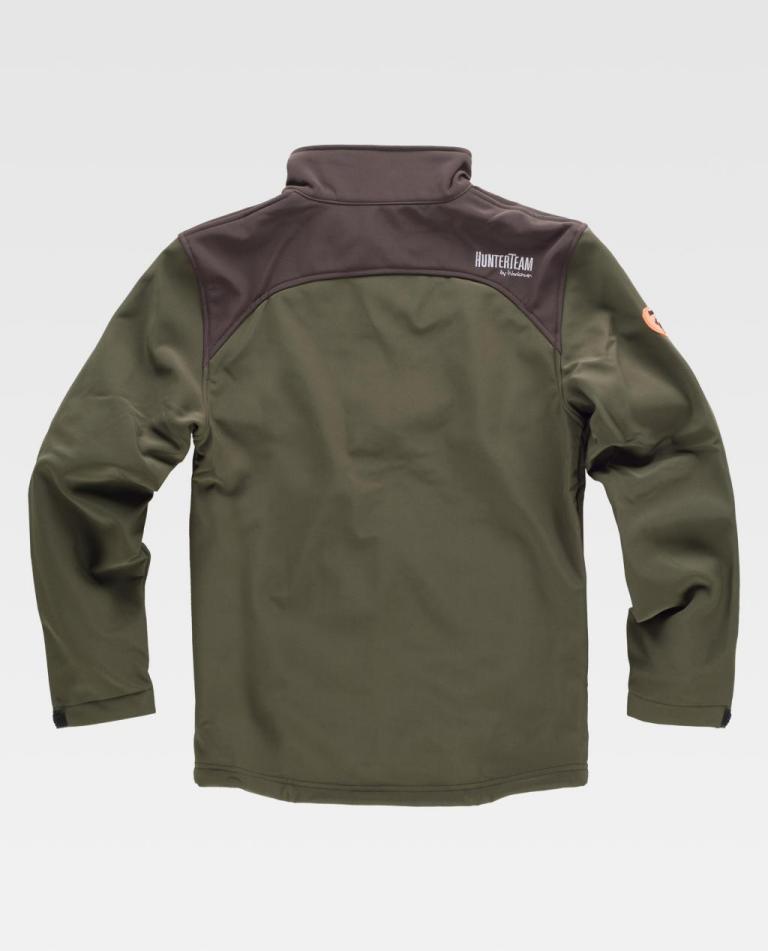 Workshell Workteam S8600 Verde Caza / Marrón